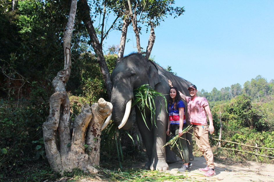 Une journée à t’occuper des éléphants en Thaïlande avec la tribu Karen